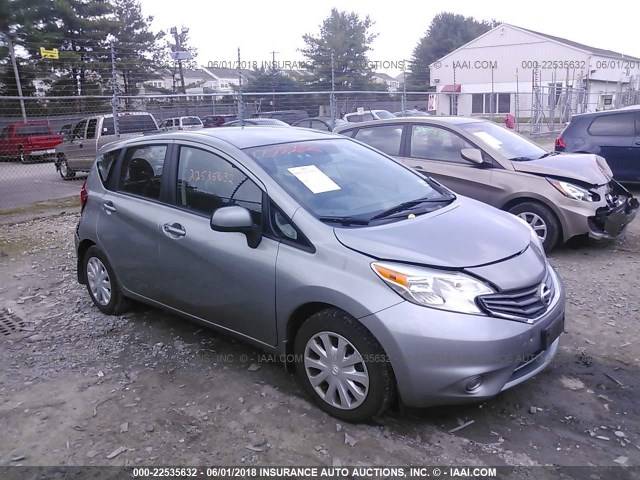 3N1CE2CP5EL383093 - 2014 NISSAN VERSA NOTE S/S PLUS/SV/SL GRAY photo 1