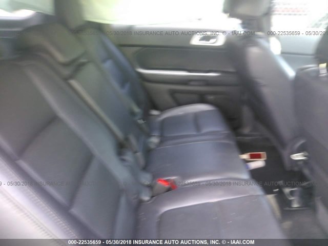 1FM5K8F83DGA64781 - 2013 FORD EXPLORER LIMITED შავი ფოტო 8