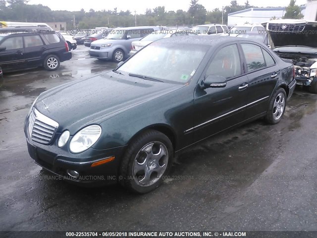 WDBUF87X88B190775 - 2008 MERCEDES-BENZ E 350 4MATIC GREEN photo 2