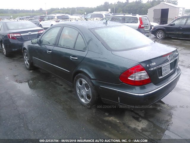 WDBUF87X88B190775 - 2008 MERCEDES-BENZ E 350 4MATIC GREEN photo 3