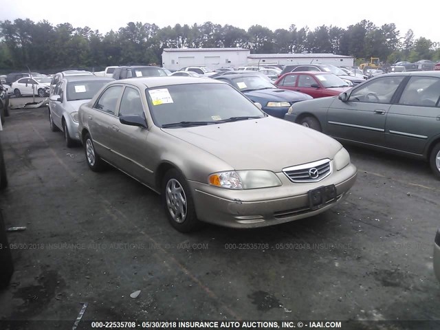 1YVGF22C215209383 - 2001 MAZDA 626 ES/LX TAN photo 1