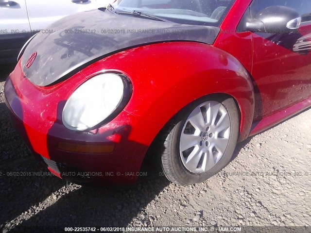3VWPG3AG6AM025939 - 2010 VOLKSWAGEN NEW BEETLE 红色 照片 6