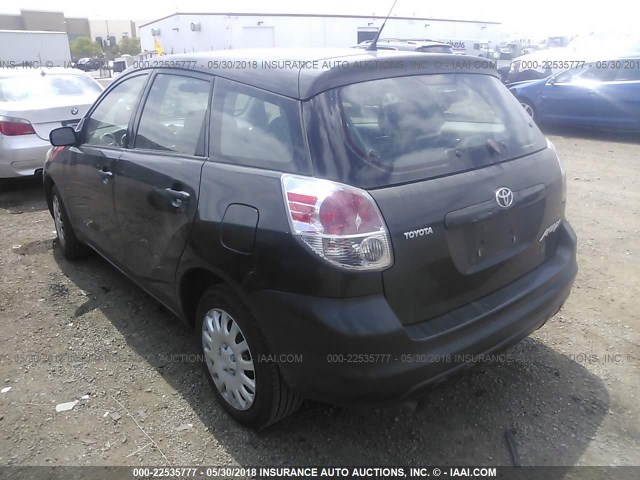 2T1KR32E56C617577 - 2006 TOYOTA COROLLA MATRIX XR GRAY photo 3