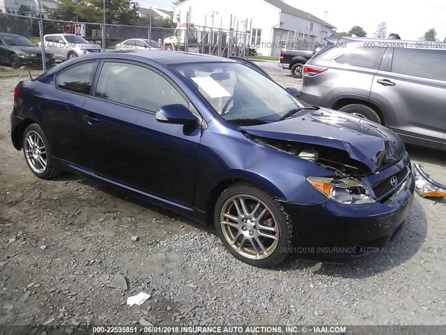 JTKDE177460117481 - 2006 TOYOTA SCION TC 深蓝色 照片 1