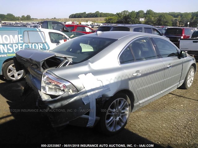 YV1AH852771022811 - 2007 VOLVO S80 V8 SILVER photo 4