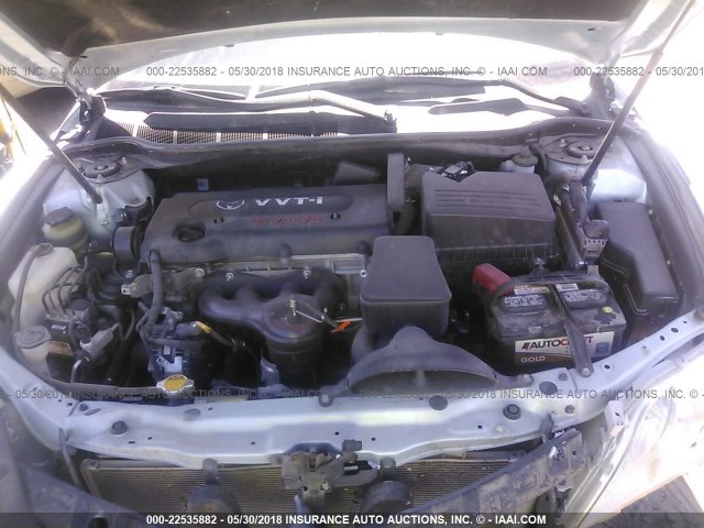 4T4BE46K29R106810 - 2009 TOYOTA CAMRY SE/LE/XLE 浅蓝色 照片 10