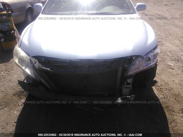 4T4BE46K29R106810 - 2009 TOYOTA CAMRY SE/LE/XLE 浅蓝色 照片 6