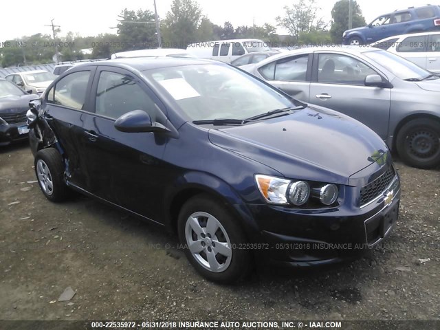 1G1JA5SH5G4120230 - 2016 CHEVROLET SONIC LS 蓝色 照片 1