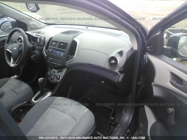 1G1JA5SH5G4120230 - 2016 CHEVROLET SONIC LS 蓝色 照片 5