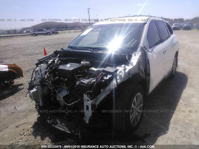 5N1AR2MM6FC615710 - 2015 NISSAN PATHFINDER S/SV/SL/PLATINUM 白色 照片 2