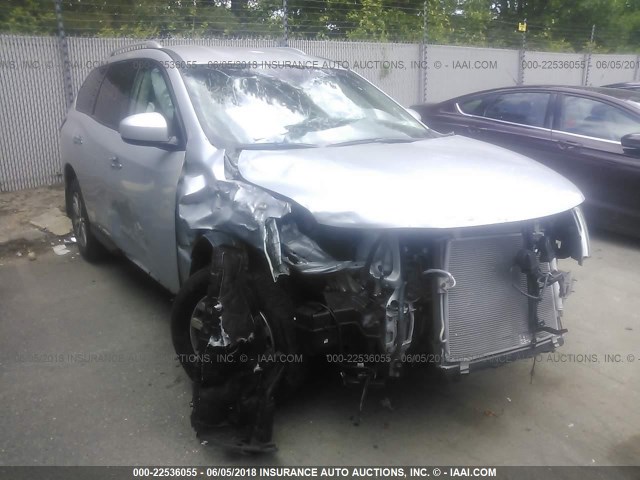 5N1AR2MM5GC642947 - 2016 NISSAN PATHFINDER S/SV/SL/PLATINUM SILVER photo 6