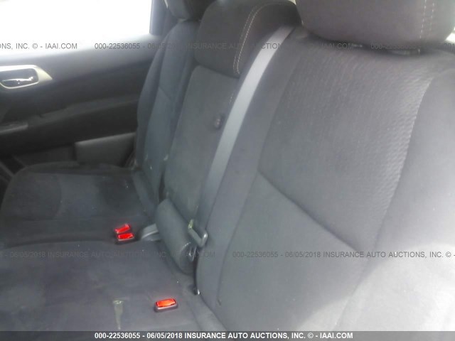 5N1AR2MM5GC642947 - 2016 NISSAN PATHFINDER S/SV/SL/PLATINUM 银色 照片 8