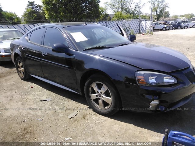 2G2WP522851134904 - 2005 PONTIAC GRAND PRIX BLACK photo 1