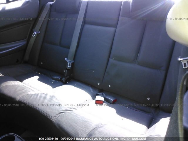 2G2WP522851134904 - 2005 PONTIAC GRAND PRIX BLACK photo 8