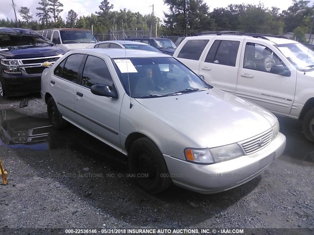 1N4AB41D2TC746613 - 1996 NISSAN SENTRA E/XE/GXE/GLE SILVER photo 1