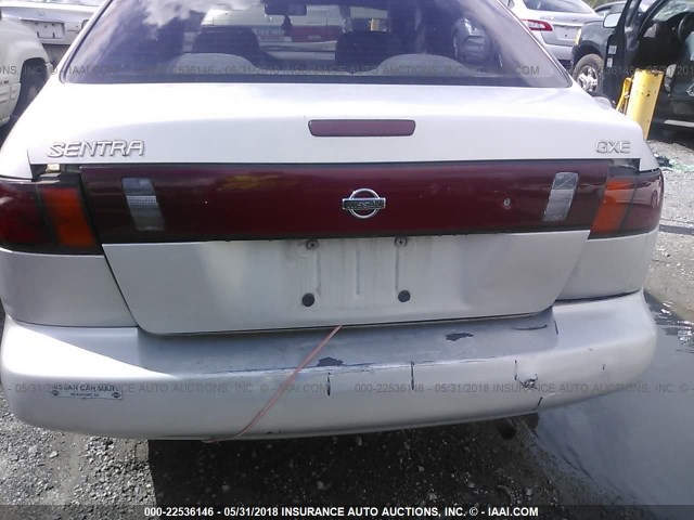 1N4AB41D2TC746613 - 1996 NISSAN SENTRA E/XE/GXE/GLE SILVER photo 6