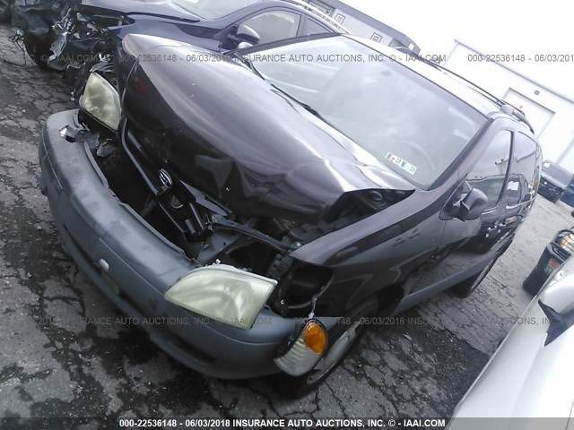 4T3ZF13C61U403060 - 2001 TOYOTA SIENNA LE/XLE 紫色 照片 2