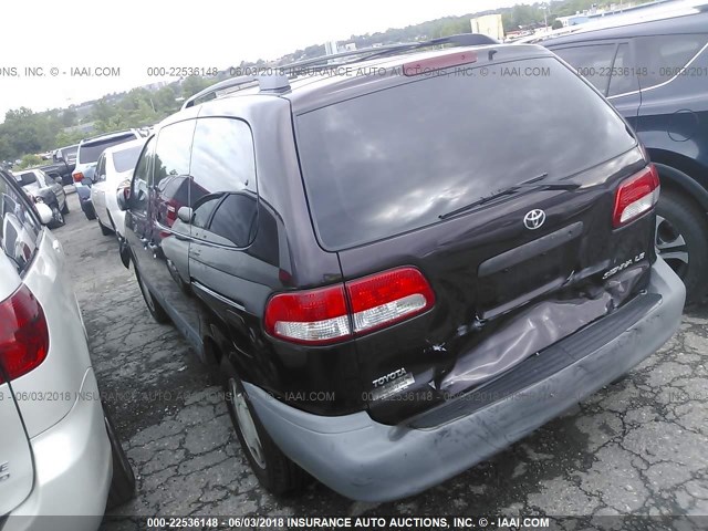4T3ZF13C61U403060 - 2001 TOYOTA SIENNA LE/XLE 紫色 照片 3
