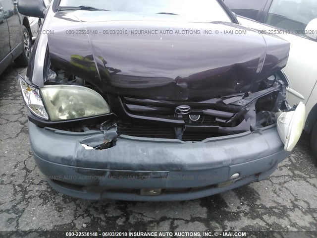 4T3ZF13C61U403060 - 2001 TOYOTA SIENNA LE/XLE PURPLE photo 6