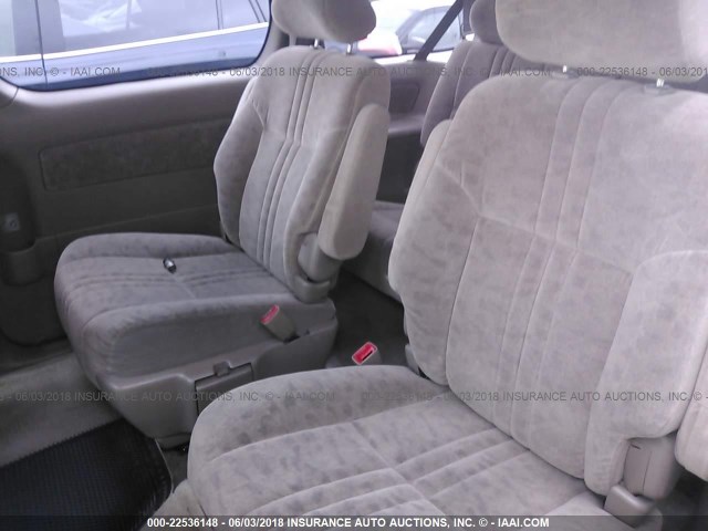 4T3ZF13C61U403060 - 2001 TOYOTA SIENNA LE/XLE 紫色 照片 8