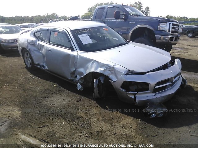 2B3KA43G08H310356 - 2008 DODGE CHARGER SILVER photo 1