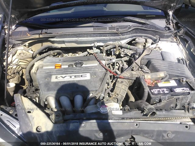 1HGCM55105A088356 - 2005 HONDA ACCORD DX GRAY photo 10