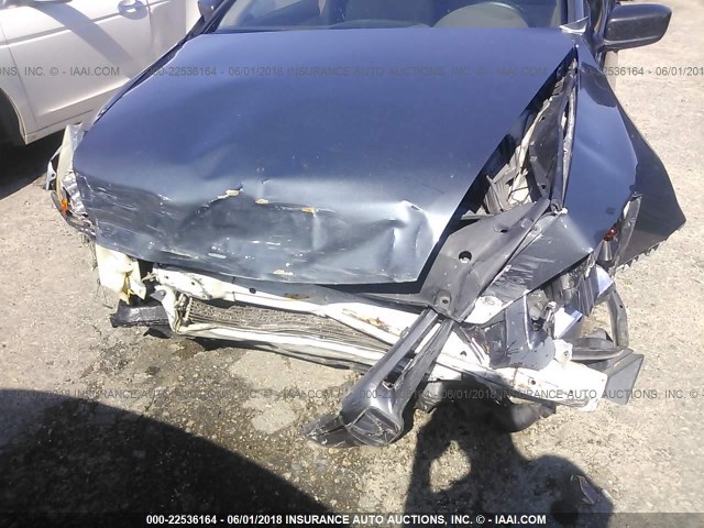 1HGCM55105A088356 - 2005 HONDA ACCORD DX GRAY photo 6