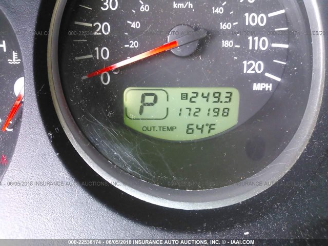 JF1SG65635H711596 - 2005 SUBARU FORESTER 2.5XS შავი ფოტო 7