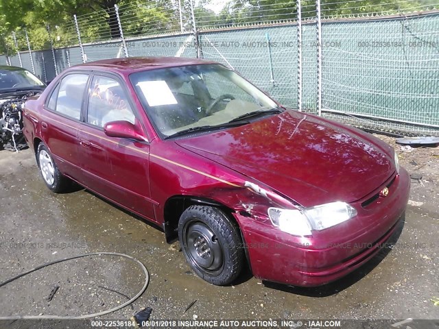 2T1BR12E0XC113959 - 1999 TOYOTA COROLLA VE/CE/LE 勃艮第红 照片 1