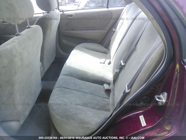 2T1BR12E0XC113959 - 1999 TOYOTA COROLLA VE/CE/LE 勃艮第红 照片 8