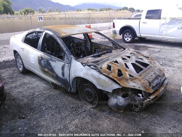 2B3HD46R44H706475 - 2004 DODGE INTREPID SE WHITE photo 1