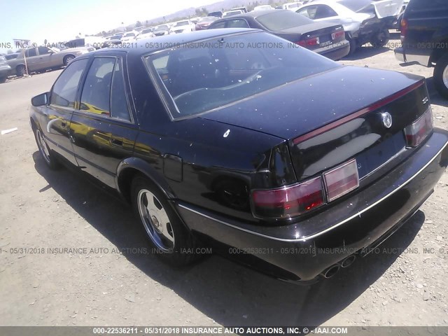 1G6KY53BXNU824733 - 1992 CADILLAC SEVILLE TOURING BLACK photo 3