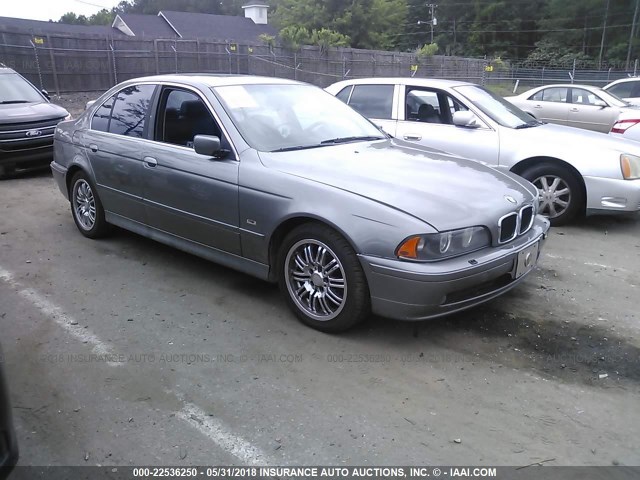 WBADT43442GY43463 - 2002 BMW 525 I AUTOMATIC GRAY photo 1