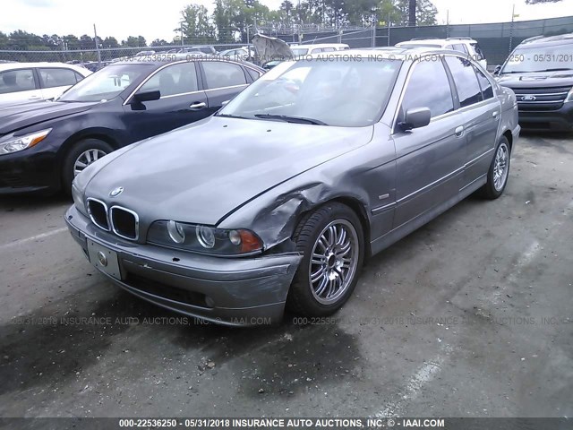 WBADT43442GY43463 - 2002 BMW 525 I AUTOMATIC GRAY photo 6