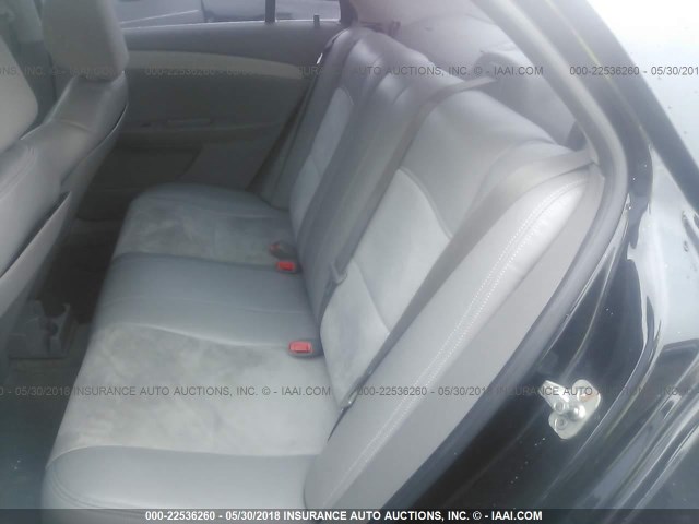 1G1ZB5EB1AF111978 - 2010 CHEVROLET MALIBU LS BLACK photo 8
