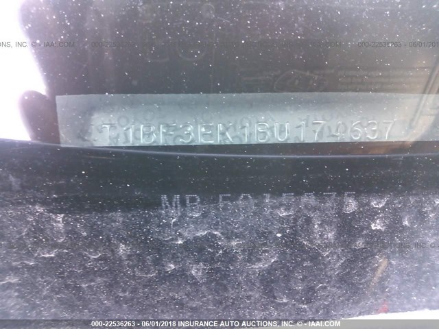 4T1BF3EK1BU174637 - 2011 TOYOTA CAMRY SE/LE/XLE Qara foto 9