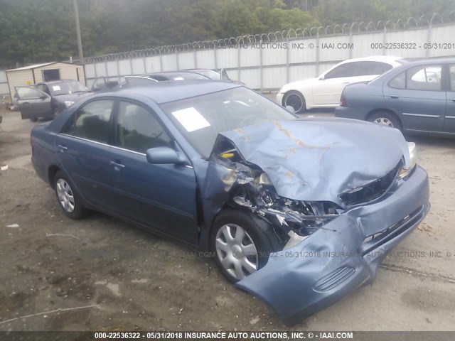 4T1BE32K74U893725 - 2004 TOYOTA CAMRY LE/XLE/SE 蓝色 照片 1