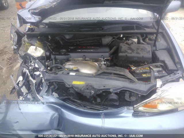 4T1BE32K74U893725 - 2004 TOYOTA CAMRY LE/XLE/SE 蓝色 照片 10