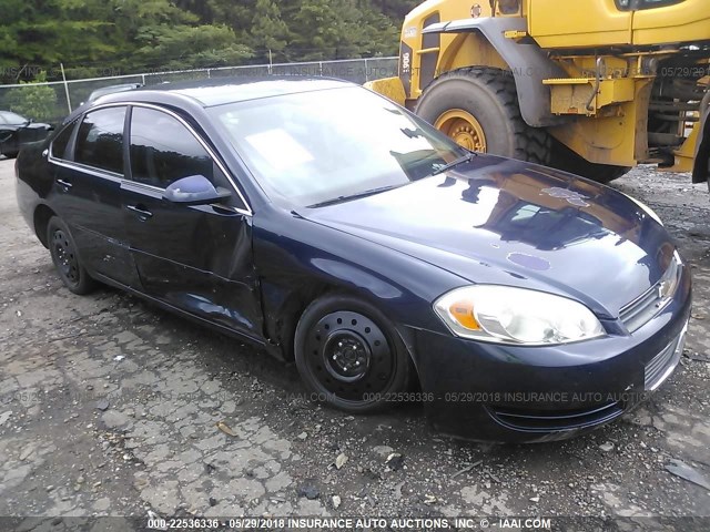 2G1WB58N379261696 - 2007 CHEVROLET IMPALA LS BLUE photo 6