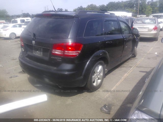 3D4PG5FV8AT238034 - 2010 DODGE JOURNEY SXT BLACK photo 4