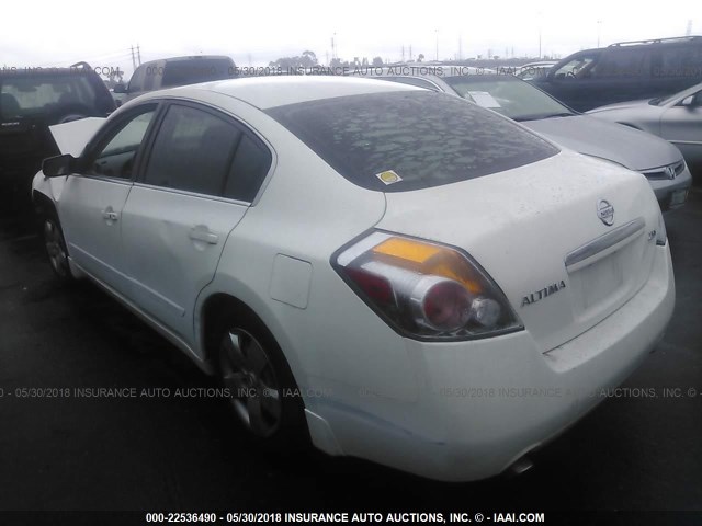 1N4AL21E58N505523 - 2008 NISSAN ALTIMA 2.5/2.5S WHITE photo 3