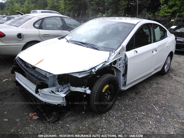 4S3GKAB66J3606807 - 2018 SUBARU IMPREZA PREMIUM WHITE photo 6