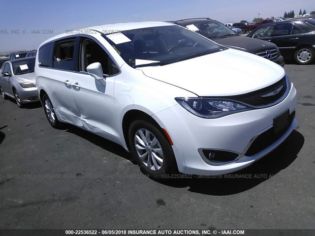 2C4RC1FG2JR218991 - 2018 CHRYSLER PACIFICA TOURING PLUS WHITE photo 1