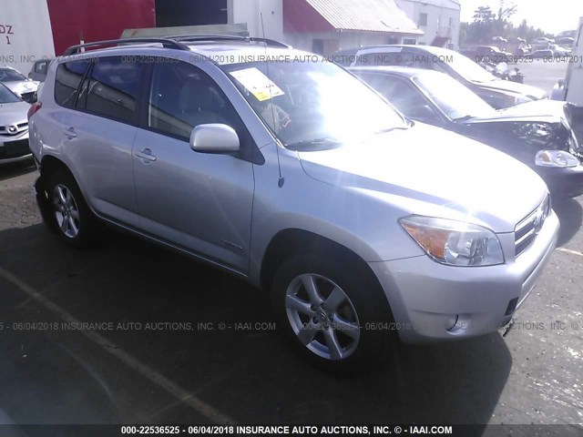 JTMBD31V085140136 - 2008 TOYOTA RAV4 LIMITED SILVER photo 1