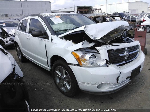 1B3CB3HA7BD237880 - 2011 DODGE CALIBER MAINSTREET WHITE photo 1