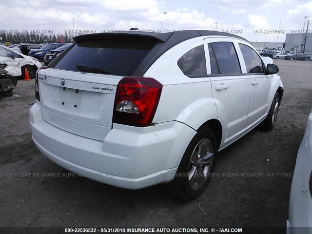 1B3CB3HA7BD237880 - 2011 DODGE CALIBER MAINSTREET WHITE photo 4