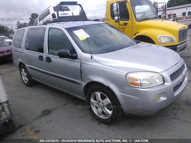 1GNDV231X7D111572 - 2007 CHEVROLET UPLANDER LS SILVER photo 1