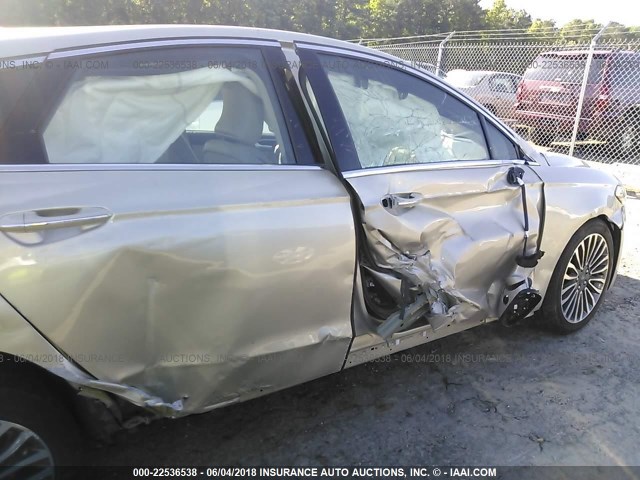 3FA6P0H95HR211978 - 2017 FORD FUSION SE Алтын фото 6