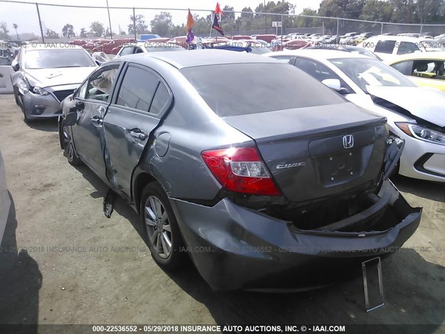 19XFB2F92CE358427 - 2012 HONDA CIVIC EXL Boz foto 3