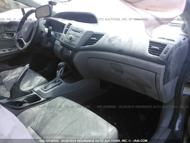 19XFB2F92CE358427 - 2012 HONDA CIVIC EXL Boz foto 5